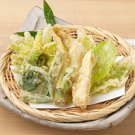 山菜の天布羅