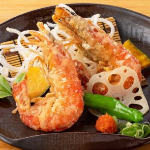 ソフトシェルシュリンプの唐揚げ