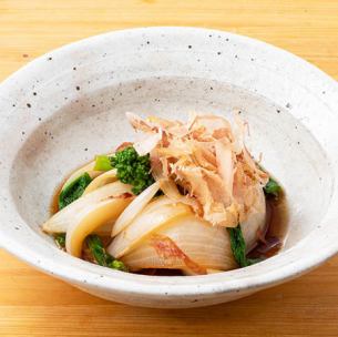 新玉葱 出汁浸し