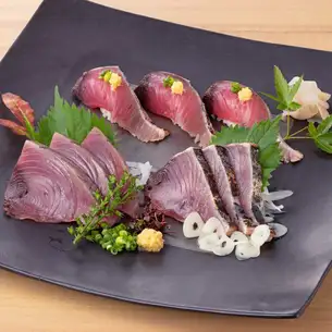 戻り鰹 三昧(刺身・叩き・握り寿司)