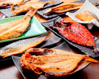 2時間飲み放題付◆選べる焼き魚コース〈7品〉【予約限定】　5000円