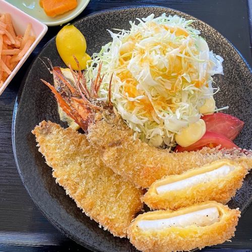 絶品海鮮ランチ！一番人気の【ミックスフライ定食】