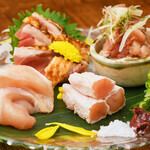 限定!超鮮度鶏刺し