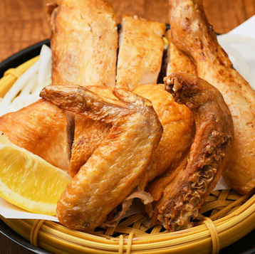 当店名物の素揚げ