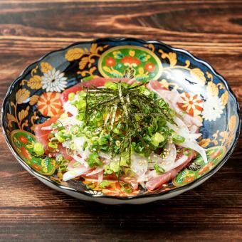 ユッケ風 鮪の葱まみれ