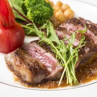 【仅限餐食】和牛烤牛肉沙拉、新鲜海鲜春卷等6,500日元→5,500日元