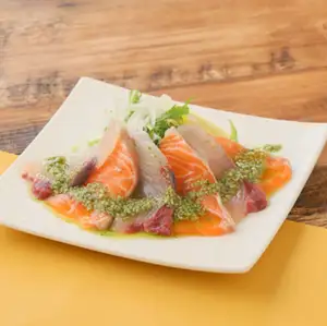 Fresh fish carpaccio
