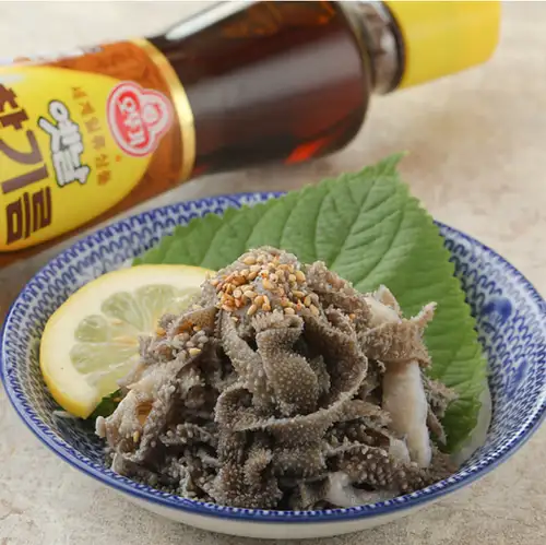 生牛肚配禦伽芝麻油
