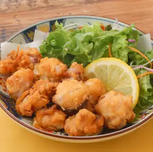Deep-fried octopus