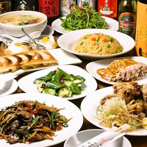充実な食べ放題コース◎