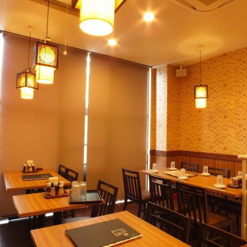 広々とした店内◎