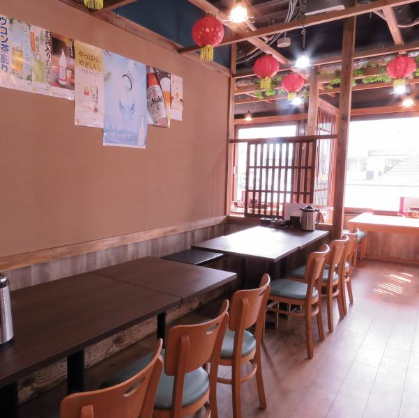 A counter seat that can be used for dating from one person's sake and drink.As it is a station Chika, please feel free to stop on your way home from work ☆ Have a good time with the rich authentic Chinese food & drink menu!