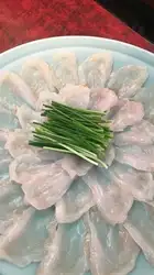 とらふぐ刺し 大皿