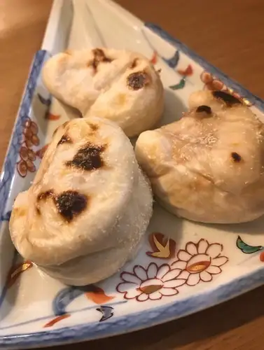 Grilled pufferfish milt