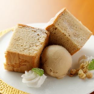 tea chiffon cake