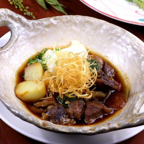 和牛筋和嫩豆腐的辣味炖菜