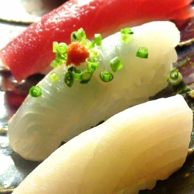 Three kinds of sashimi, nigiri sushi, Wagyu beef cheek, etc. [Seasonal Banquet Course] Food only 5,300 yen