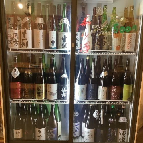 全国の地酒40種以上！