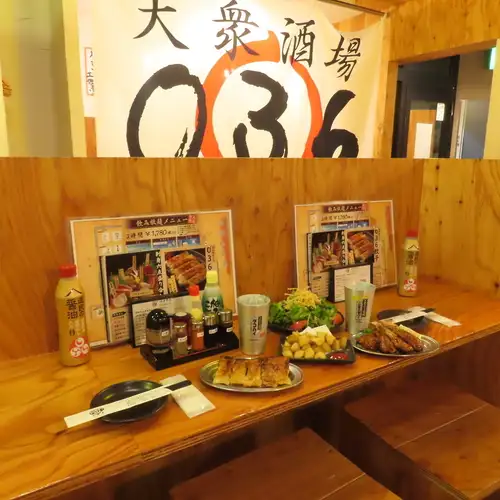 <p>【カウンター席】は会社帰りのサク飲み等お一人様から大歓迎♪広々としたカウンター席でこだわりの酒と肴をご賞味あれ!良き大衆酒場の雰囲気で気軽にご来店いただけます。</p>