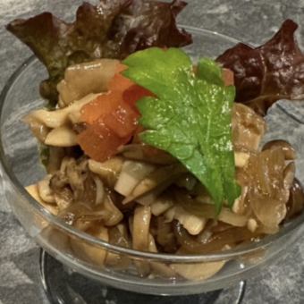 キノコのマリネ