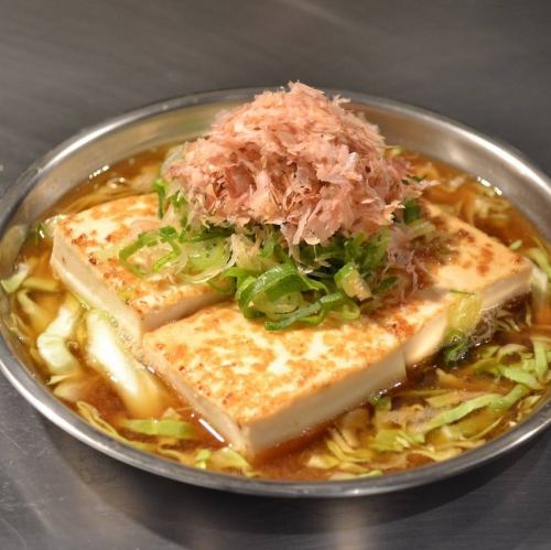 豆腐ステーキ/つくねのタレ焼き　各