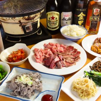 【Bコース】センマイ刺しや牛ホルモンなど全20品 2時間半食べ飲み放題⇒4800円（税込）