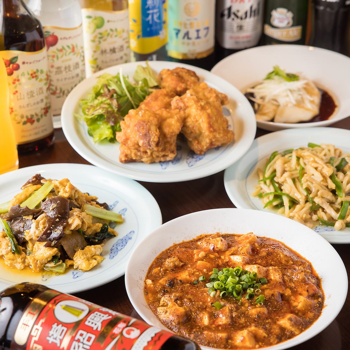 平野区にあるアットホームな中華料理屋◎あっさり目で何品でも食べられるのが魅力♪