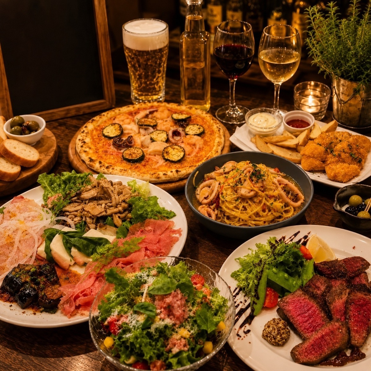 みんなで楽しめるご機嫌海賊BAR♪ 期間限定メニューも登場！