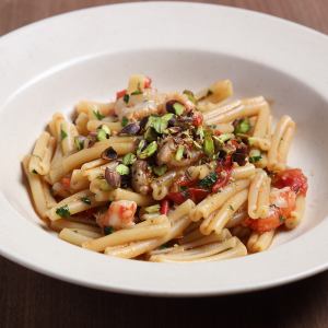 ☆赤海老とピスタチオのガザレッチェ