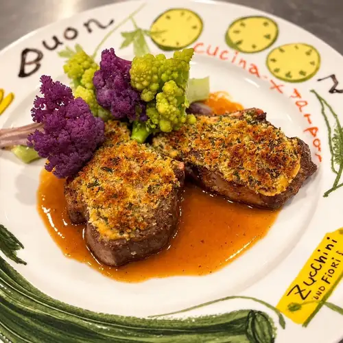 オーストラリア産 仔羊の香草パン粉つけ焼き
