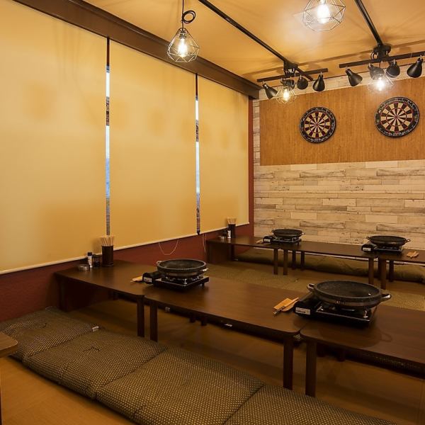 Banquets, family and friends !! It is a tatami room that fits any scene! There is no private room, but it can be reserved ◎ If you want more than 15 people, please call us! Up to 30 people are OK ♪ A casual drinking party with close friends.In addition, our shop can be used for various scenes such as banquets with company colleagues ☆