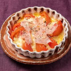 トマトとチーズのオーブン焼