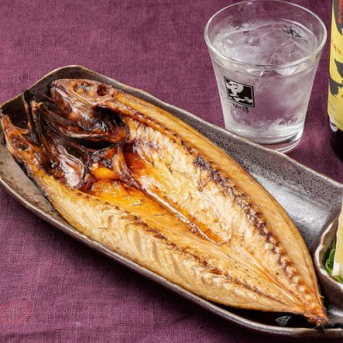特大とろサバの塩焼き