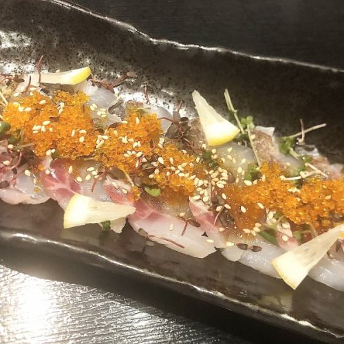鮮魚のカルパッチョ