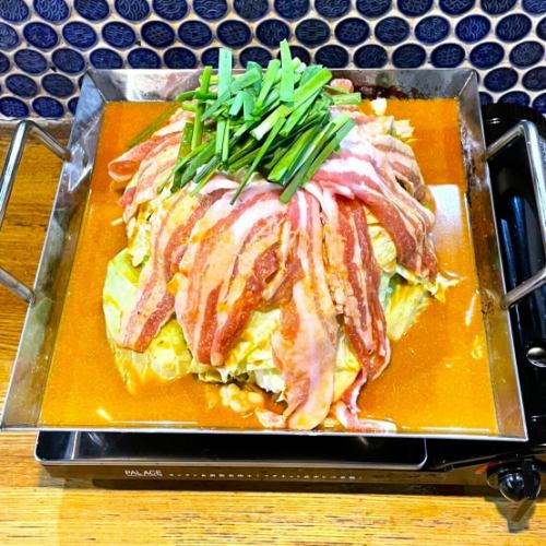 【ピリ辛！】たんたんチーマー鍋