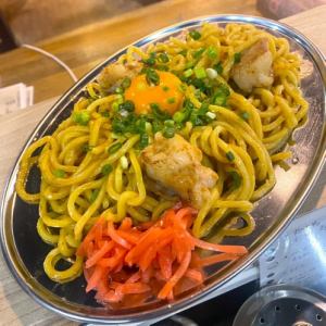 ホルモン焼きそば