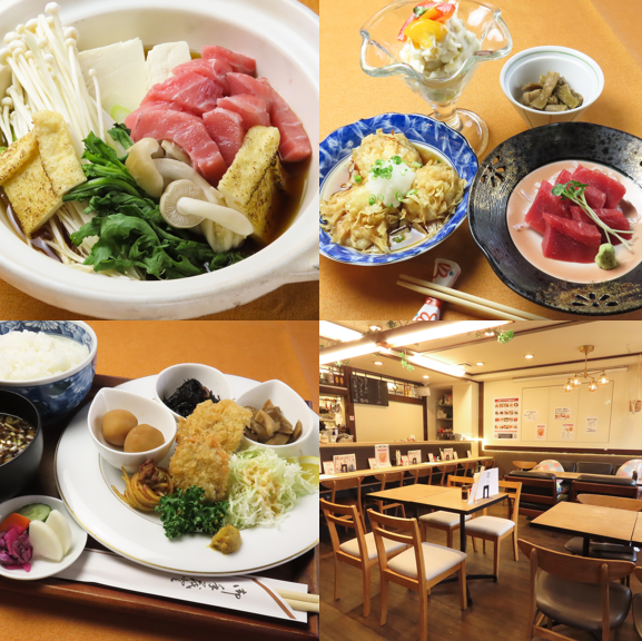茨城県龍ヶ崎産お肉使用！絶品とんかつや煮込み、当店自慢の生本マグロを楽しめる♪