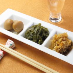 三種小盛り合わせ（日替り）