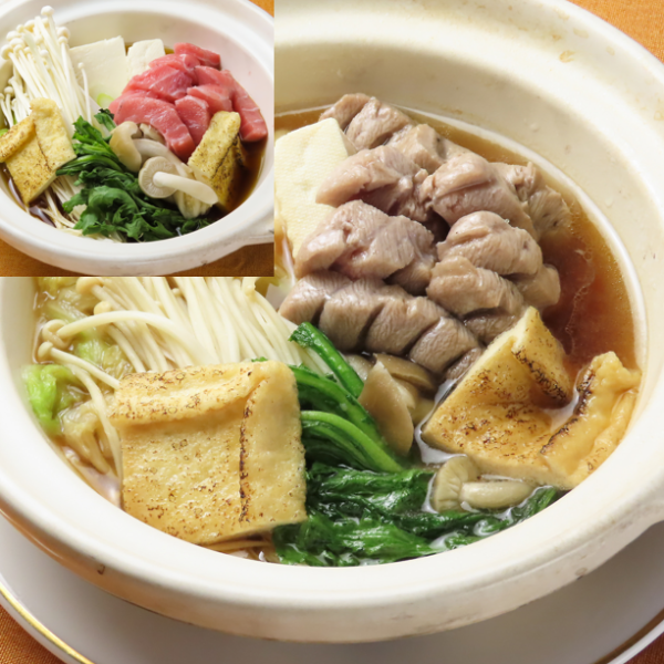 とろける旨味！絶品生本まぐろの小鍋