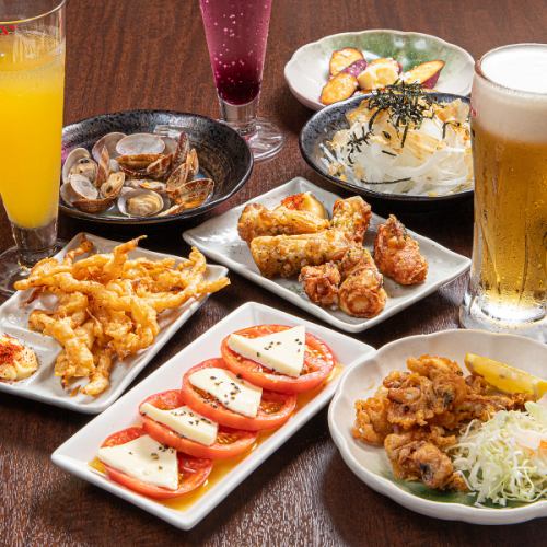 【お酒のお供に♪】居酒屋一品メニューも豊富にご用意、サク飲みや飲み会にぴったり☆　220円(税込)～