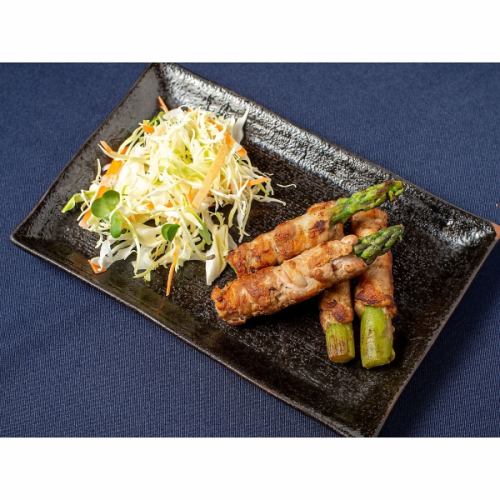 アスパラ豚肉巻き