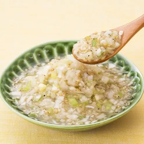 Green onion and salt sauce
