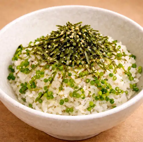 Green onion rice