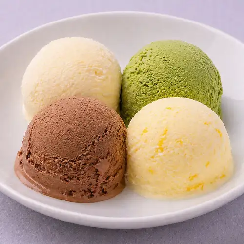 Mixed ice cream