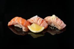 サーモン3種盛り