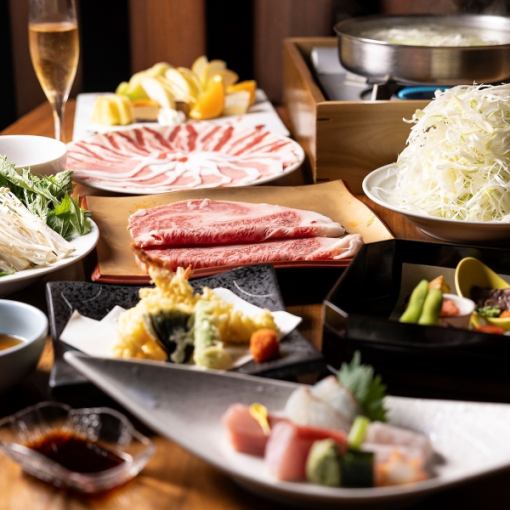 【LOVE套餐】紀念日、約會推薦☆氣氛絕佳，夜景迷人☆6道菜品共8500日元