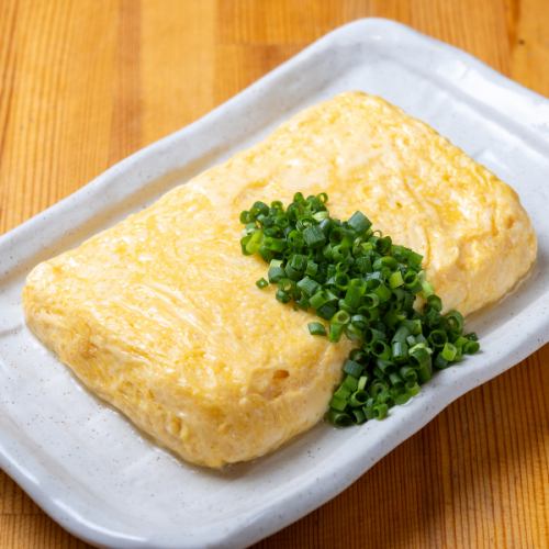Homemade rolled omelet