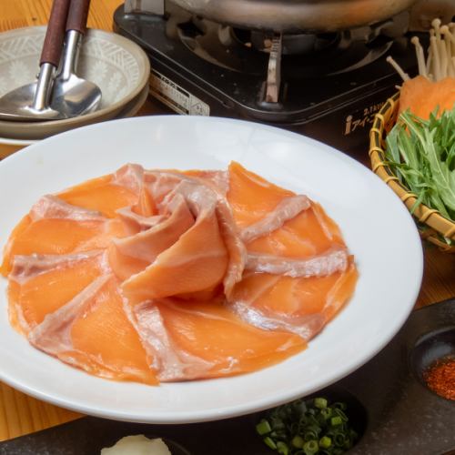 サーモンしゃぶしゃぶ