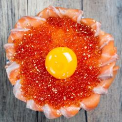 サーモンいくら丼～いくらとサーモンの親子丼～