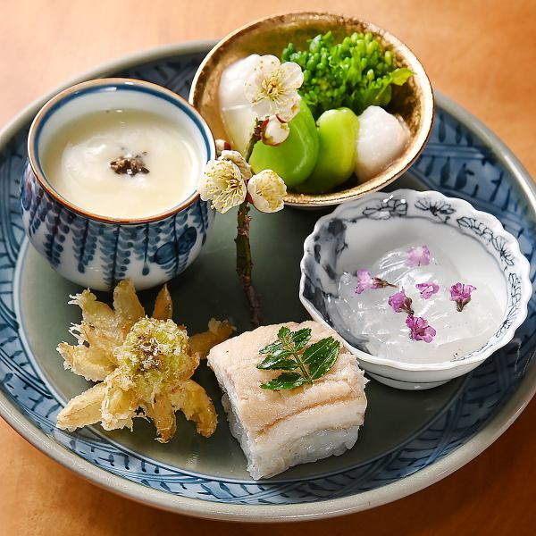 【昼のコース】おまかせコース 16500円(税込)/[昼限定]おまかせコース 11000円(税込)